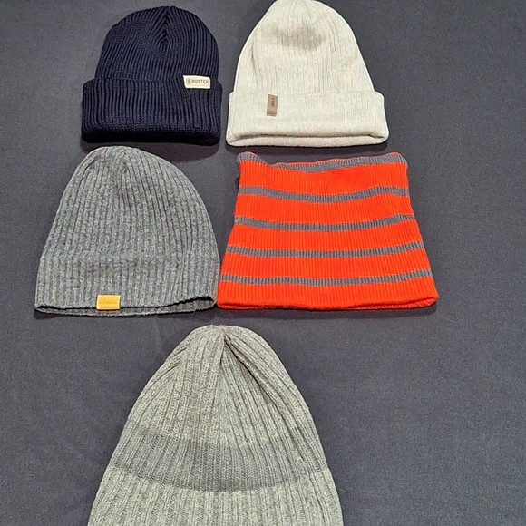 Assorted Ribbed Knit Wool Beanie Bundle - Picture 2 of 3